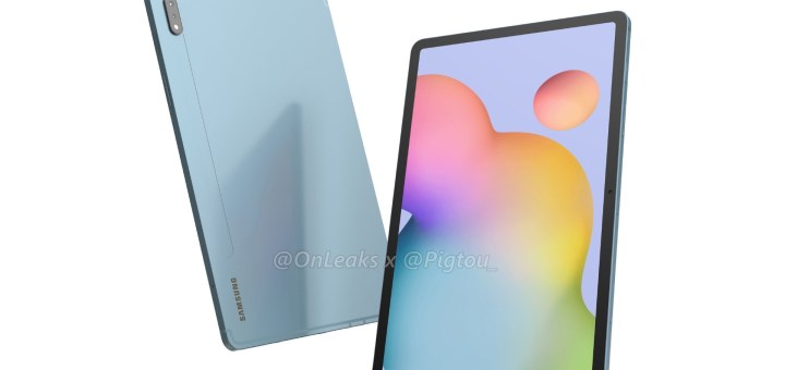 Galaxy Tab S7 Tablet Modelinin Render Görüntüleri Sızdırıldı