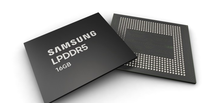 Samsung, 16GB LPDDR5 DRAM Çiplerinin Seri Üretimine Başlıyor