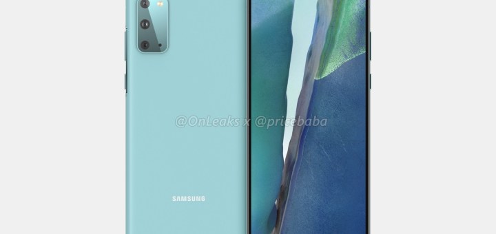 Galaxy S20 Fan Edition 5G Modelinin Render Görüntüleri Sızdırıldı