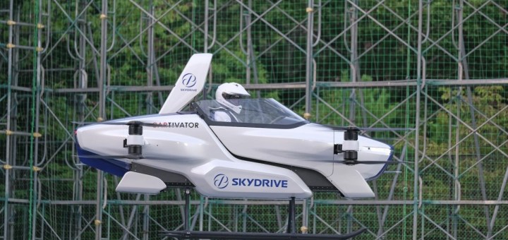 Japon Şirketin Elektrikli Uçan Arabası, Test Sürüşünden Başarıyla Geçti