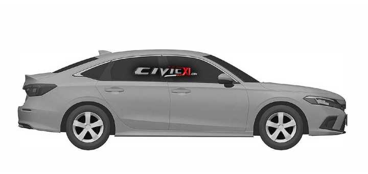 2021 Honda Civic Sedan Modelinin Tasarımı Sızdırıldı!